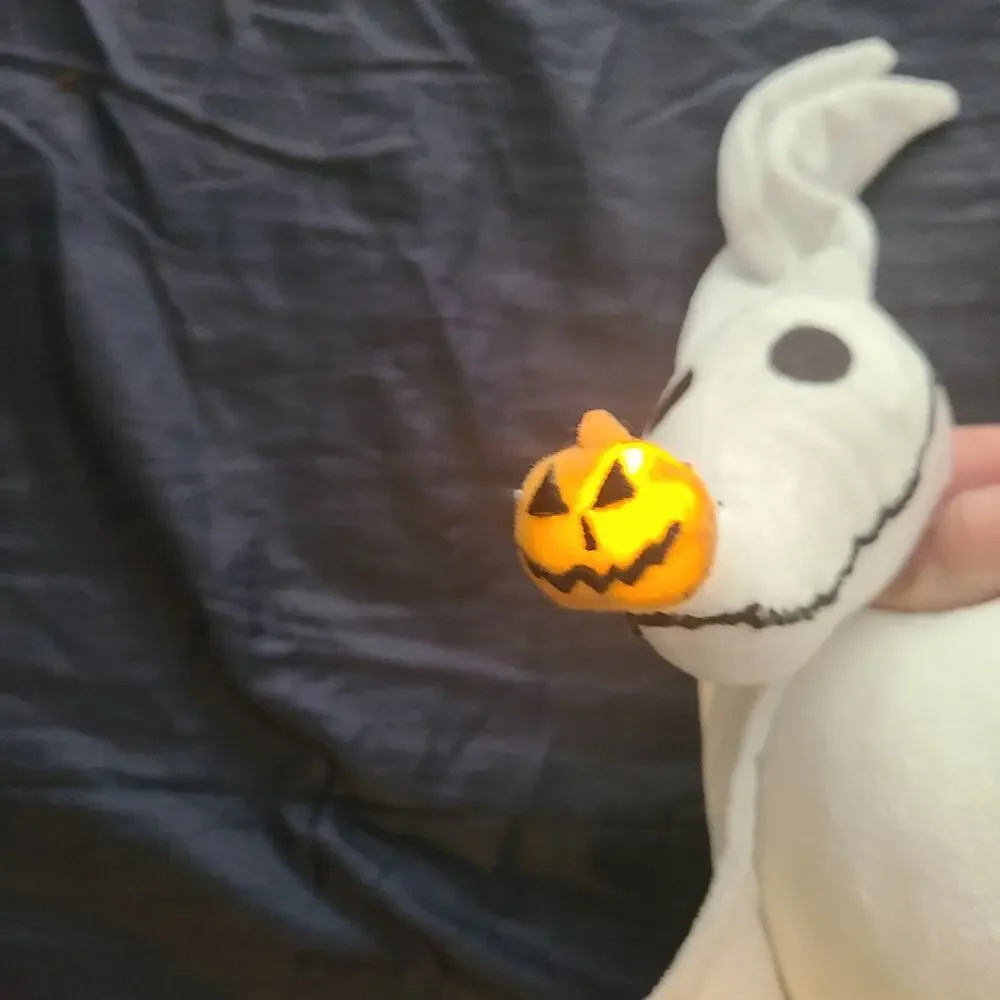 BABW Disney The Nightmare Before Christmas Zero Ghost Dog Plush - light works